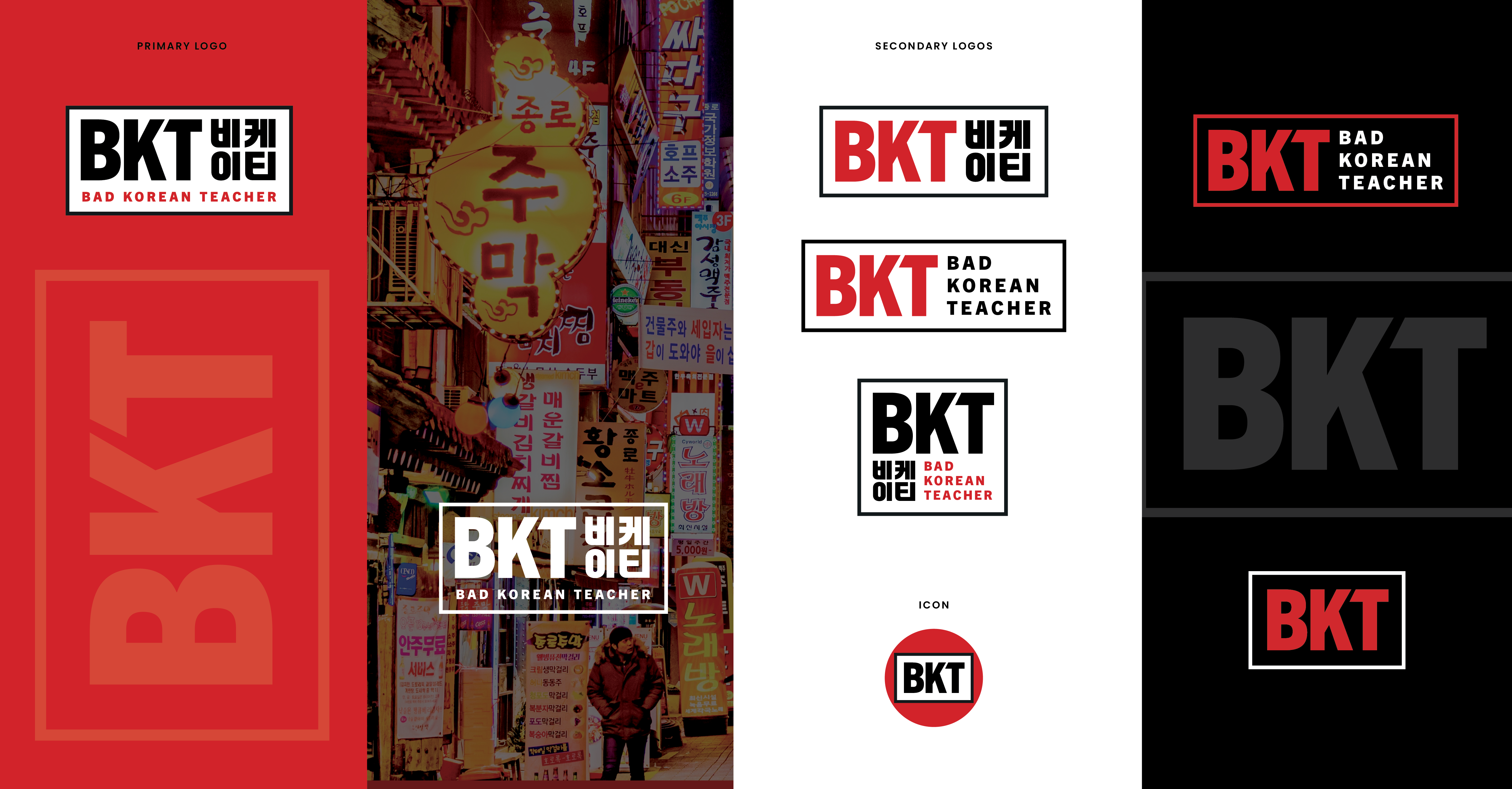 BKT — brand identity system sheet