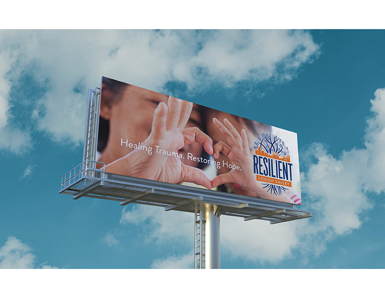 Resilient Lehigh Valley — brand application