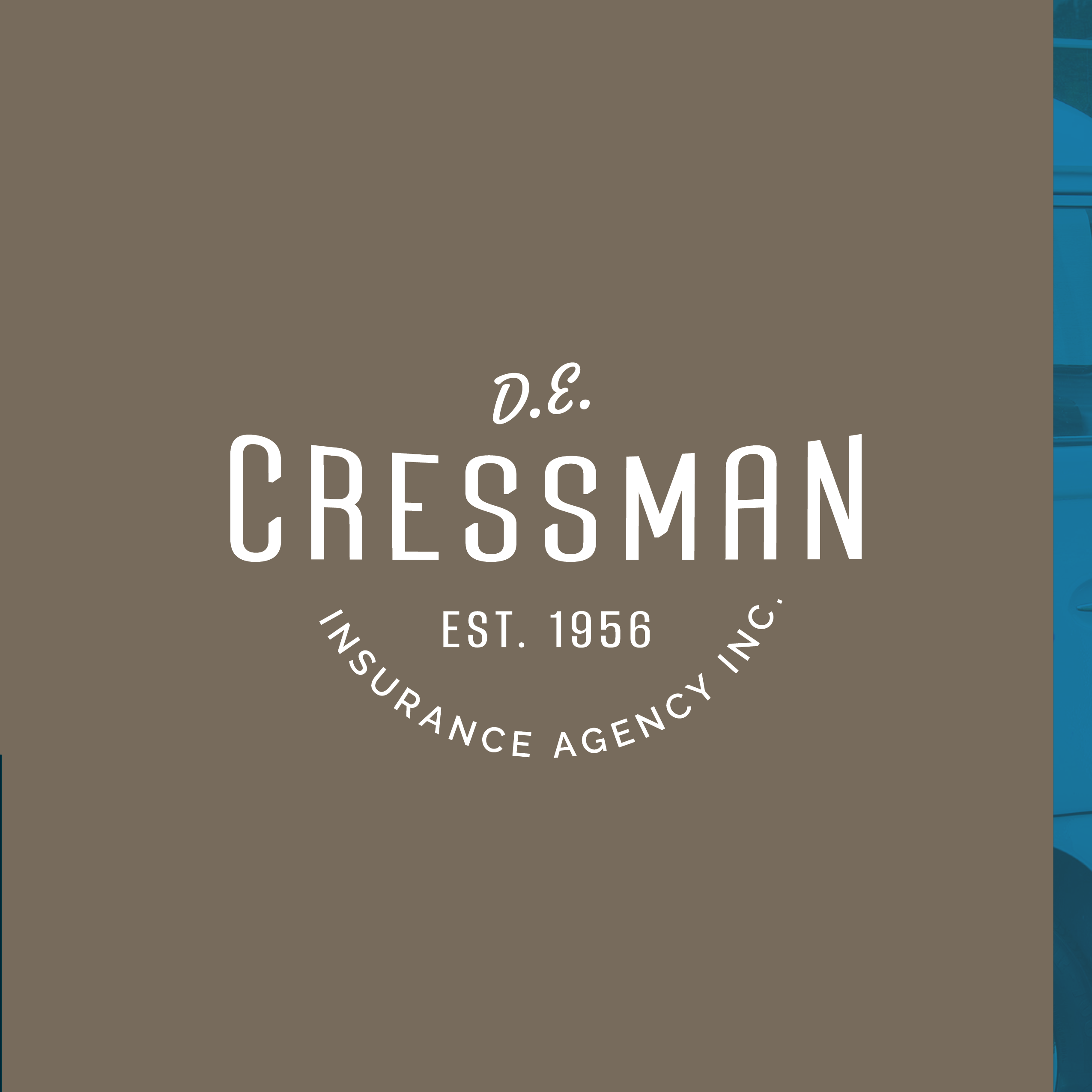 D.E. Cressman — brand application