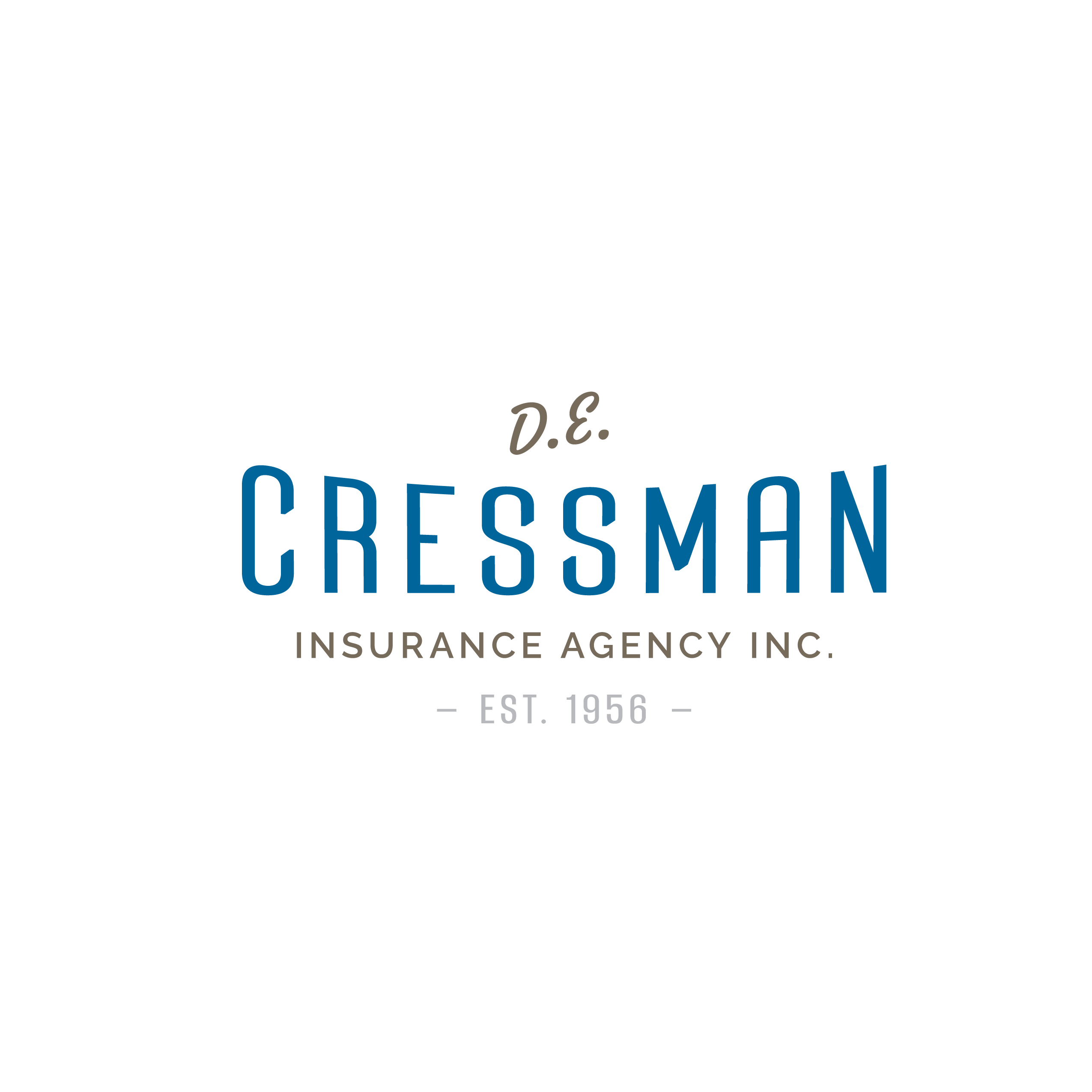 D.E. Cressman — brand application