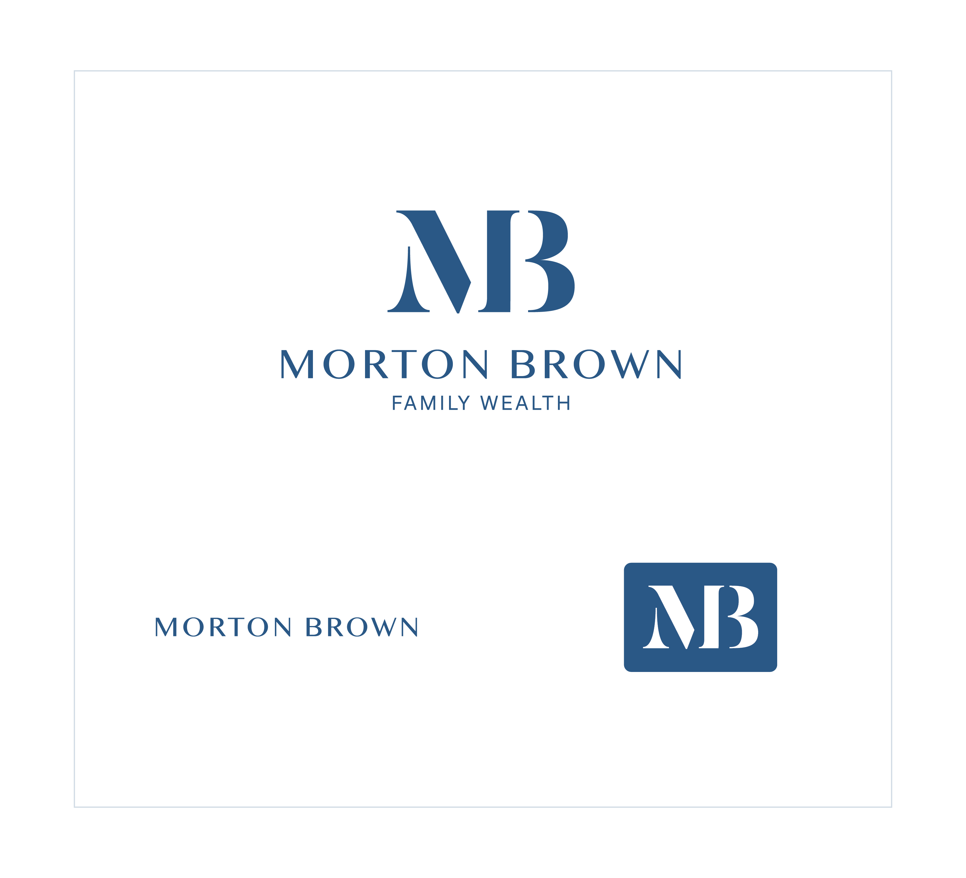 Morton Brown — brand application