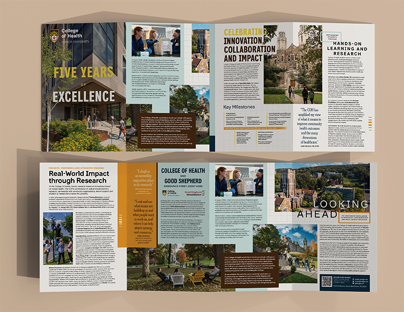 Editorial & Publication Design — print piece