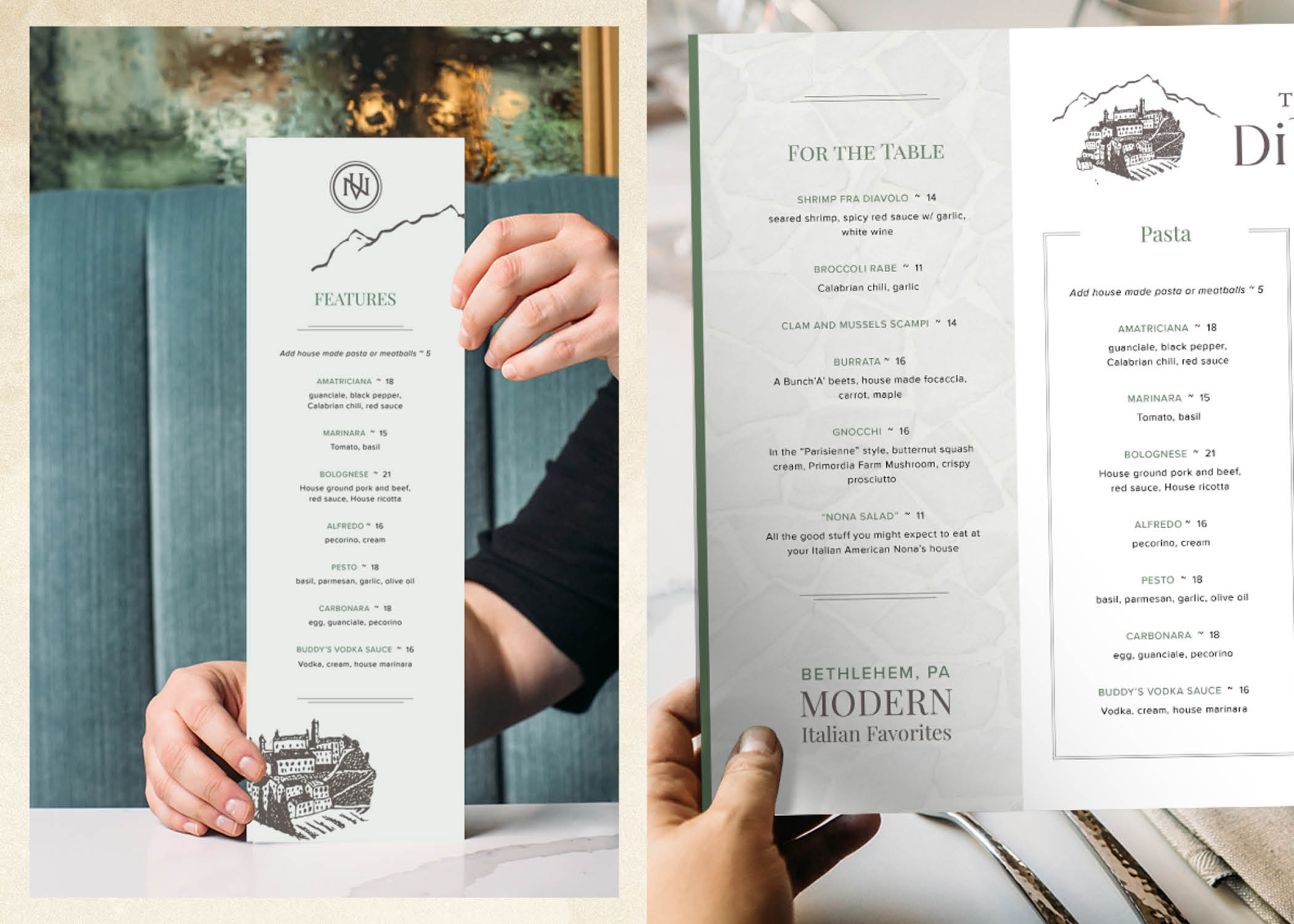 The Vineyard Di Norma — brand application